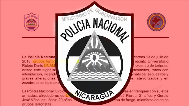 Policía de Nicaragua Policía de Nicaragua Inculpa A Los Universitarios Mexicano