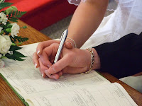 firma de acta matrimonial