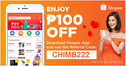 Shopee (PHP 100 OFF)