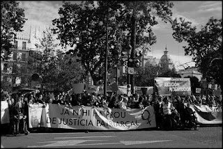 Manifestación 25N 'Contra la violencia machista' fotografia,valencia,manifestacion