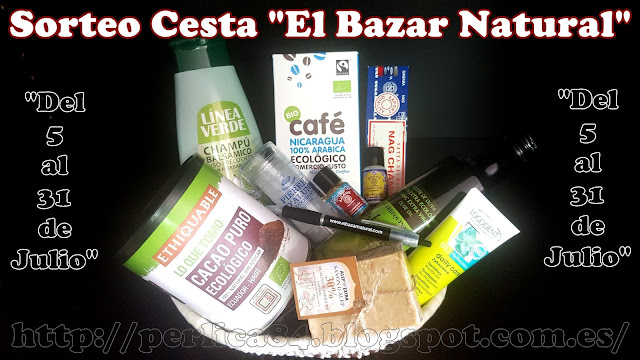 Sorteo Cesta de Productos "El Bazar Natural"