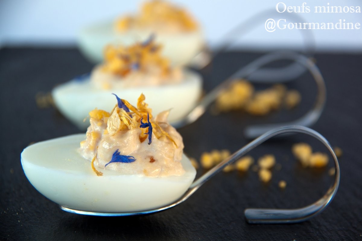 Gourmandine: Oeufs mimosa