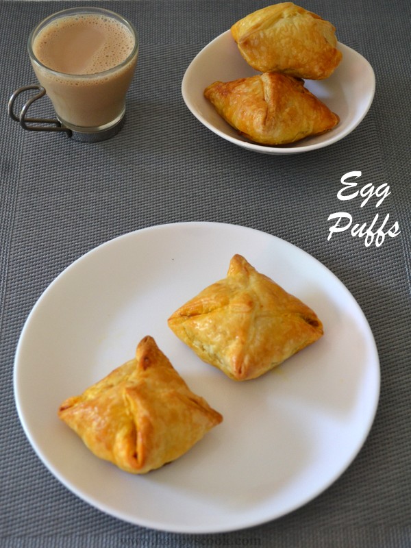 Egg Puffs with Homemade Puff Pastry Recipe | Happy's Cook