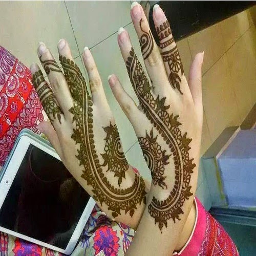 Wedding Jewelry: Simple and beautiful bail Mehndi Designs for Eid ...
