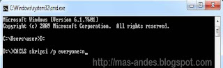 Mengunci dan Menyembunyikan Folder Menggunakan CMD (Command Prompt)