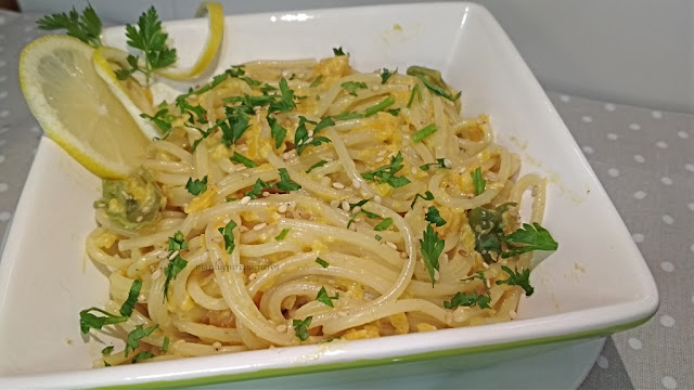 Espaguetis Con Calabaza
