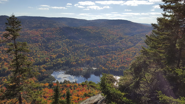 Point de vue à partir du mont Barrière
