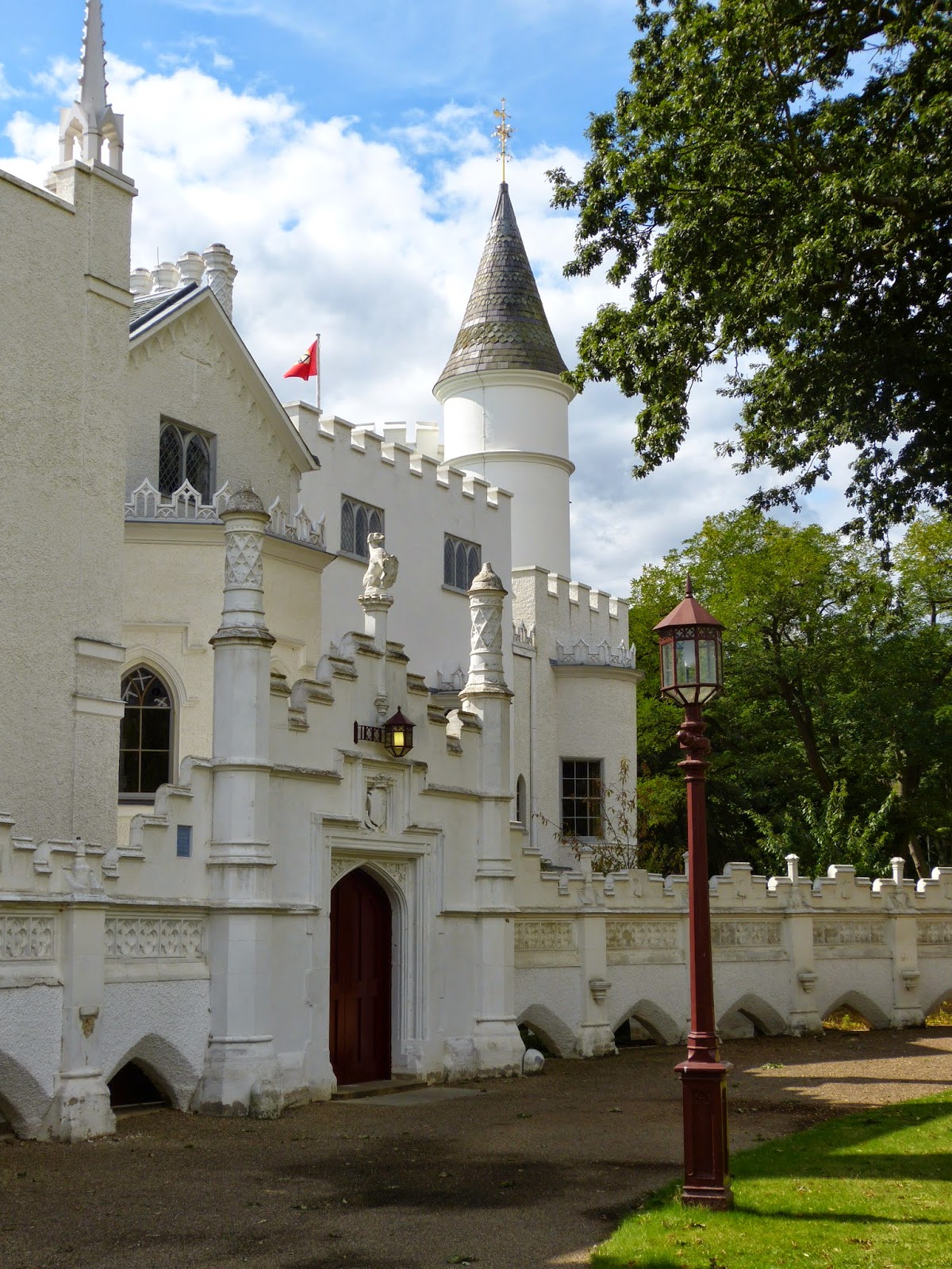 Regency History Strawberry Hill Horace Walpole's Gothic castle a Regency History guide