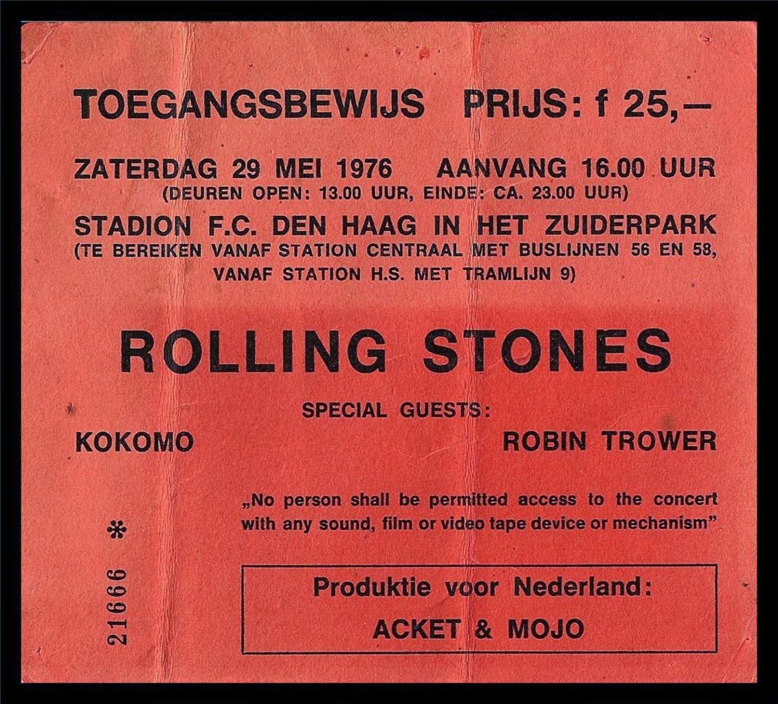 The Rolling Stones 1975 to 1979 The First Ronnie Wood Era The Rolling