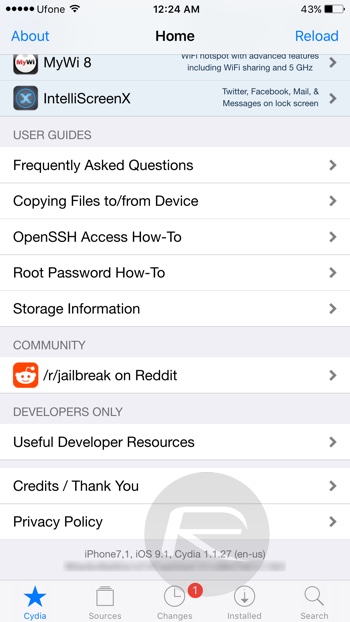 Jailbreak iOS 9.1 For Windows And Mac - MICTECHNG