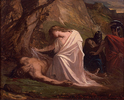 Benjamin-Constant  Antigone et Polynice