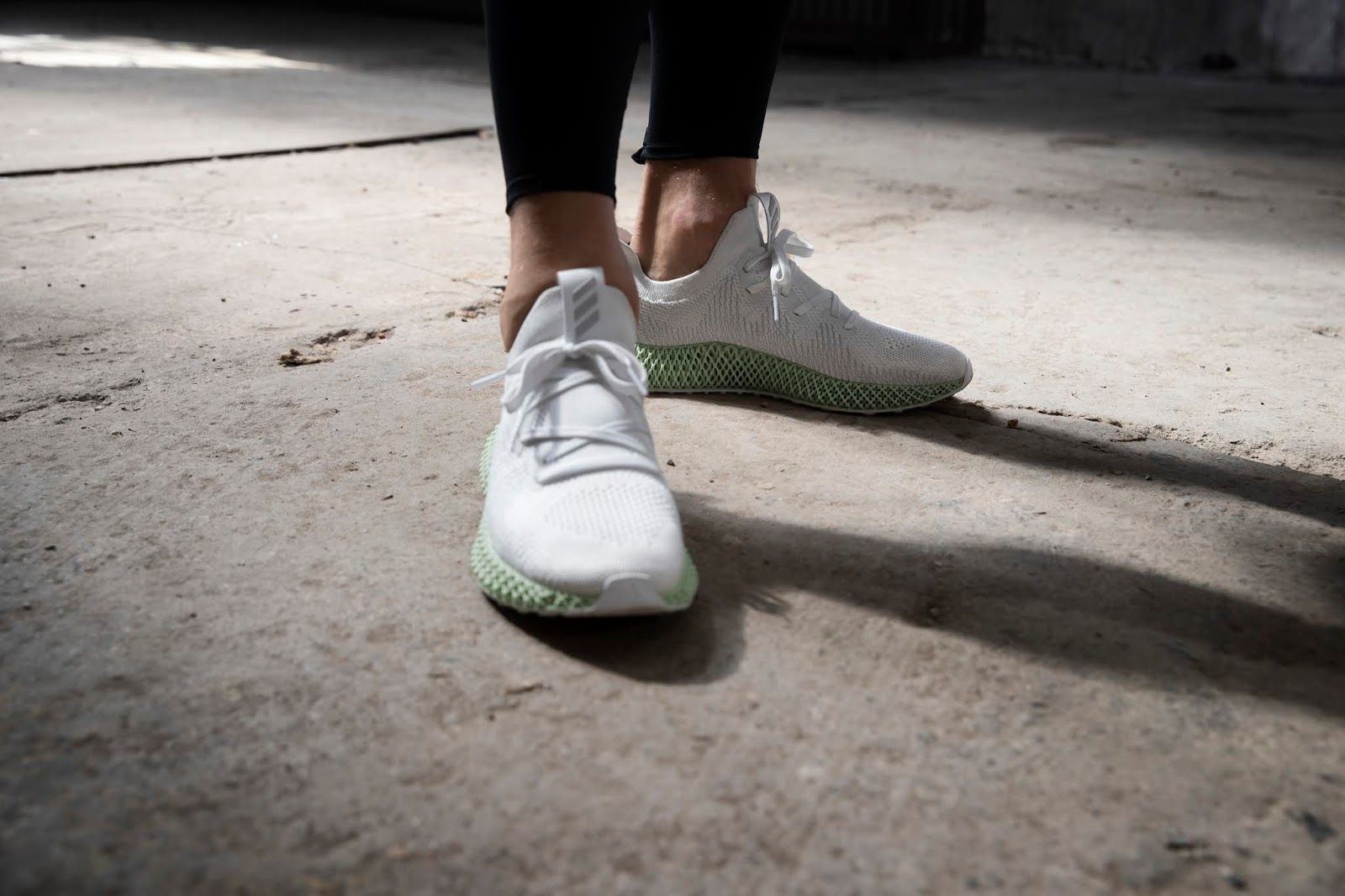 Swag Craze: First Look: adidas Alphaedge 4D in Cloud White/Grey Two