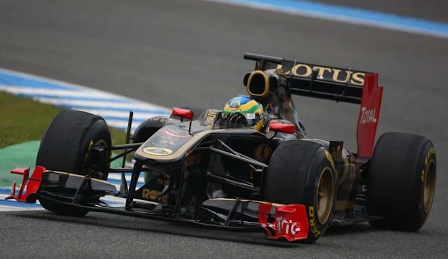 Lotus Renault de Bruno Senna