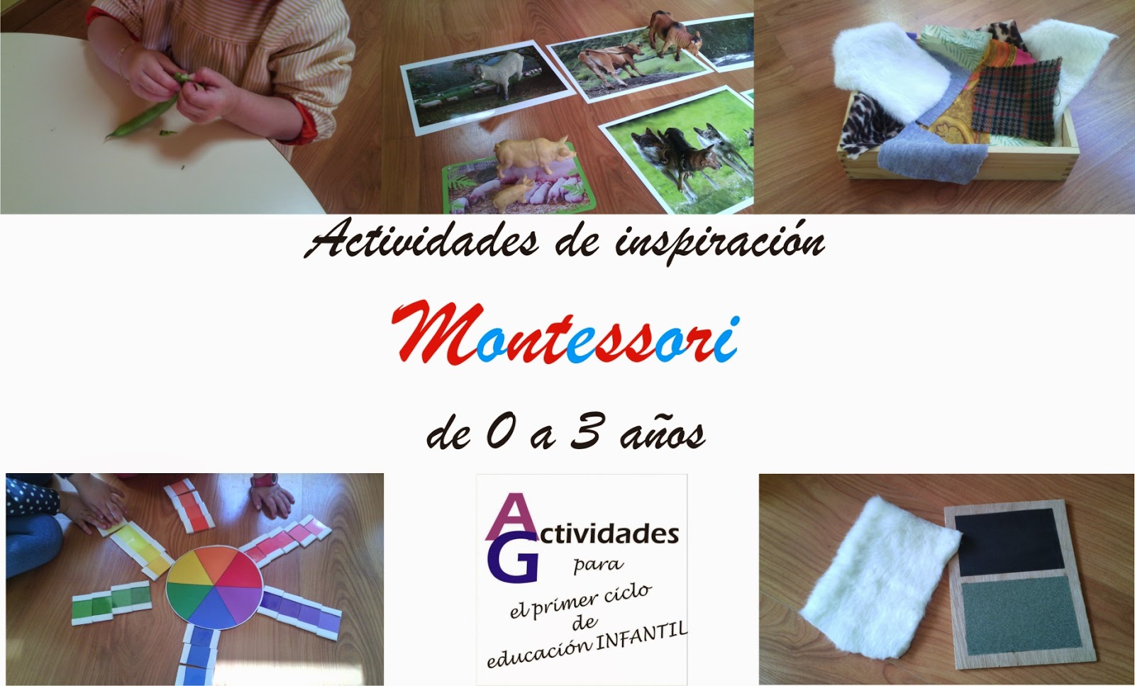 Actividades Montessori para niños de 1 a 2 años