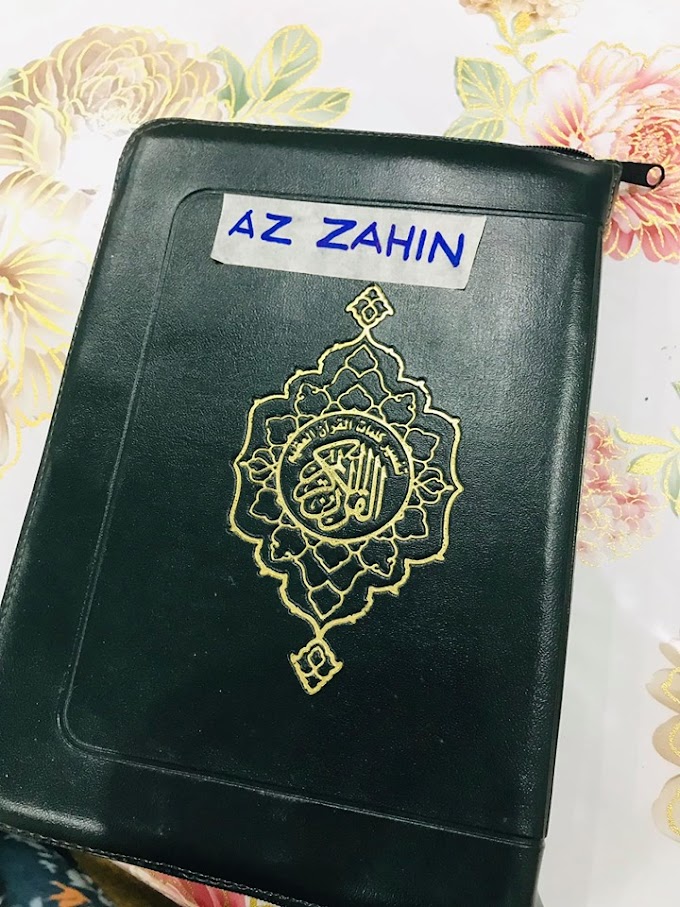 Zahin Dah Boleh Baca Al-Quran