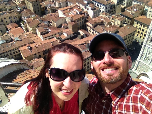 Honeymoon in Florence, Italy