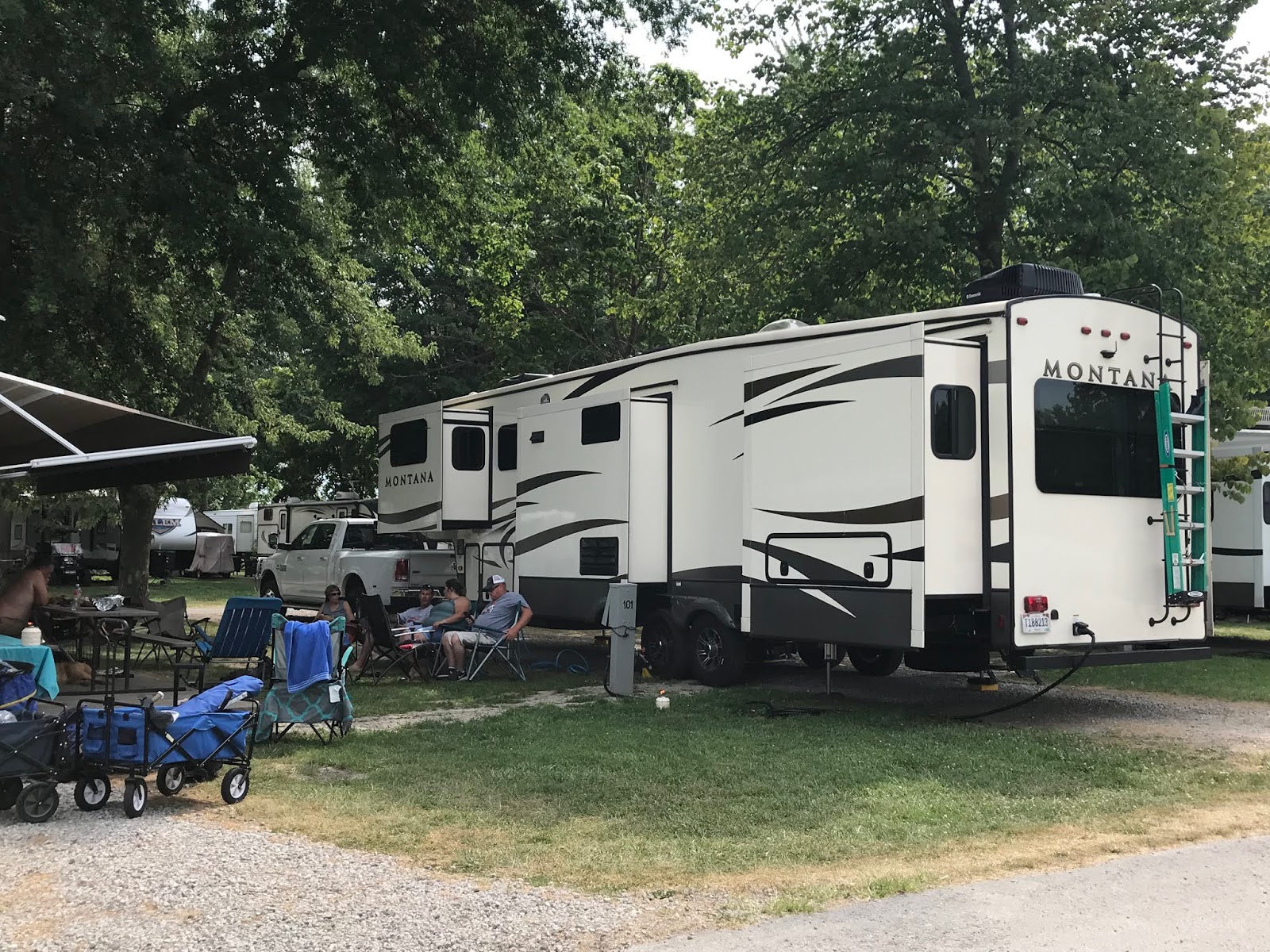 Two Utah Gypsies RVing National Sites in the US Tall Timbers