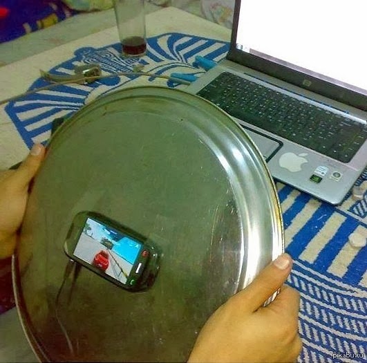 Playing Mobile Game With Plate