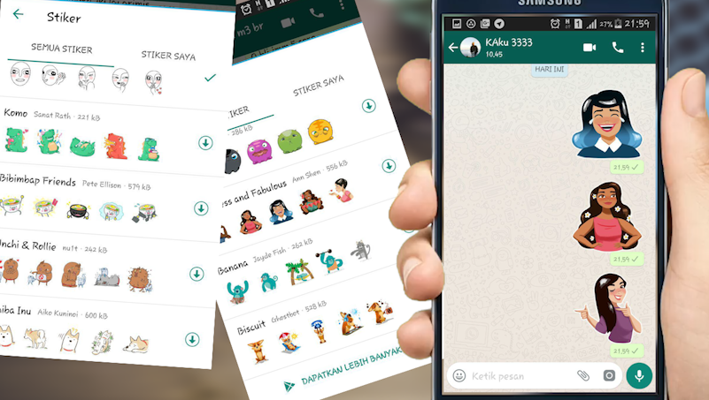 Cara Menampilkan Semua Koleksi Stiker Di Whatsapp