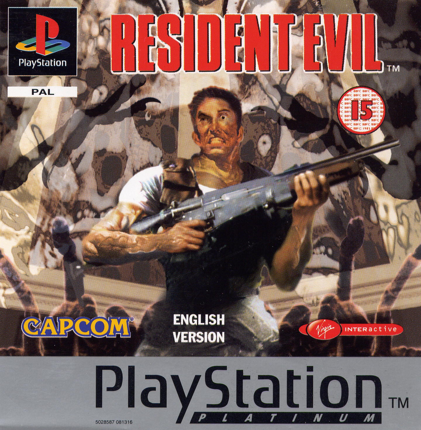 Imagen de la Portada del Resident Evil para PlayStation (1) en 1996