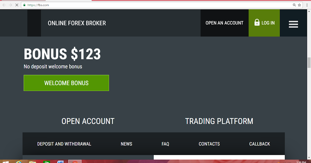 Forex trading without deposit