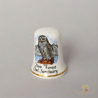 коллекционный напёрсток "New Forest Owl"