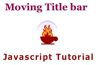 Create Moving Title Text | javascript Tutorial