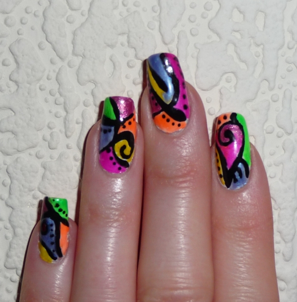 My Spot FUNKY NAIL ART version 2