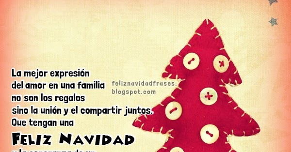 Feliz Navidad Frases: Frases de Navidad y Año Nuevo para la Familia con