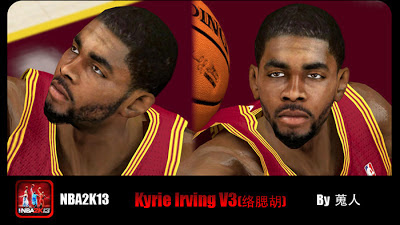 NBA 2K13 Kyrie Irving Cyberface Patch V3