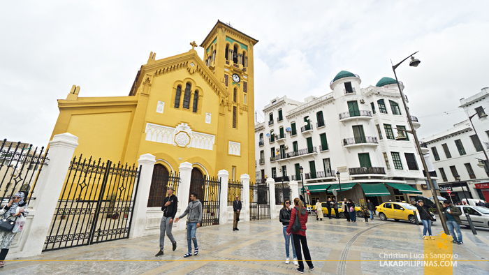 Tetouan Medina Andalusian Quarters Catholic Church