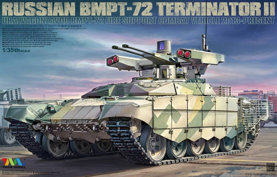 Nov:  BMPT-72 “Terminator II” por Tiger Models 12998507_1035170316549292_6314447801394054351_n