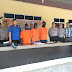 Satreskrim Polres Rohil Gelar Press Release Tindak Pidana Kelalaian Kasus Karlahut.