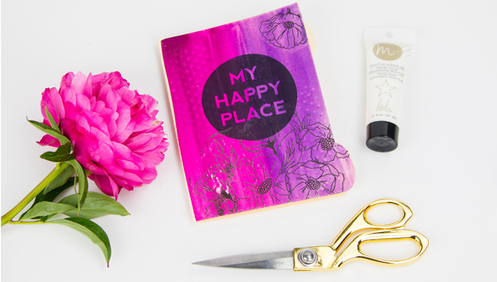 Learn how to stamp and foil with your own stamp collection from home in @createoften Make It Minc class for @heidiswapp