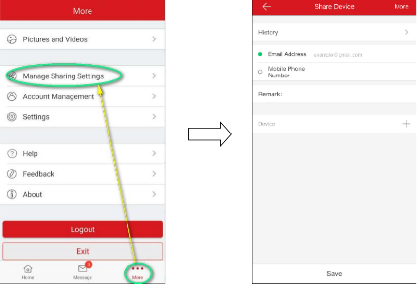 How To Share My Hikvision Cameras Via Hik Connect Share Function Securitycamcenter Com