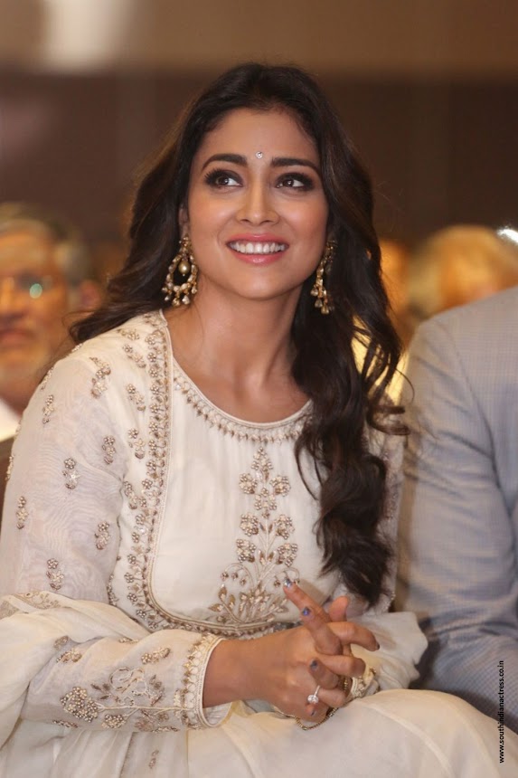 Shriya Saran at Gayathri Movie Audio Launch