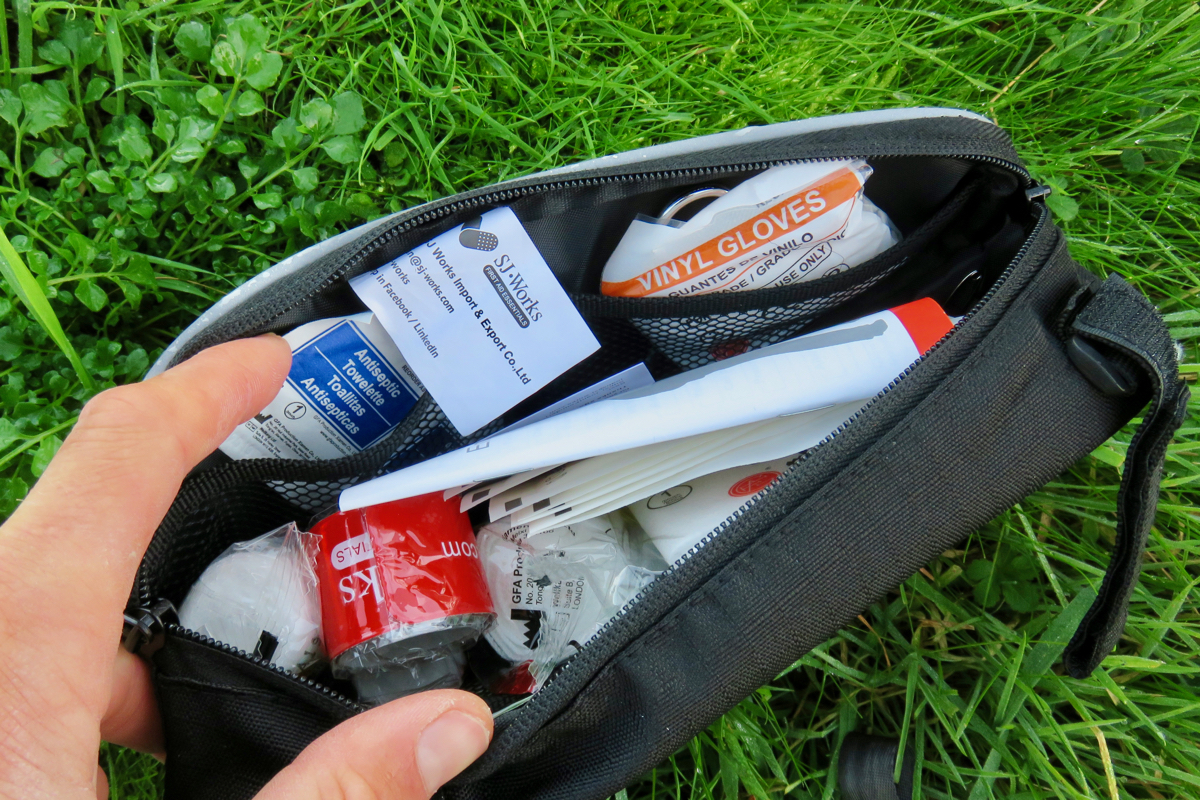 Review SJ Works Bicycle First Aid Kits