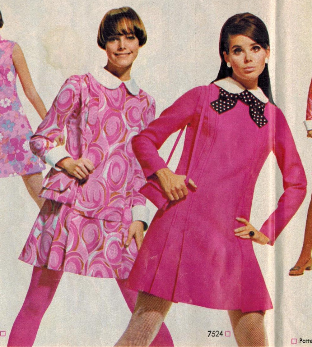 The Midvale Cottage Post: March 1968 Fashion News - London Swingers!