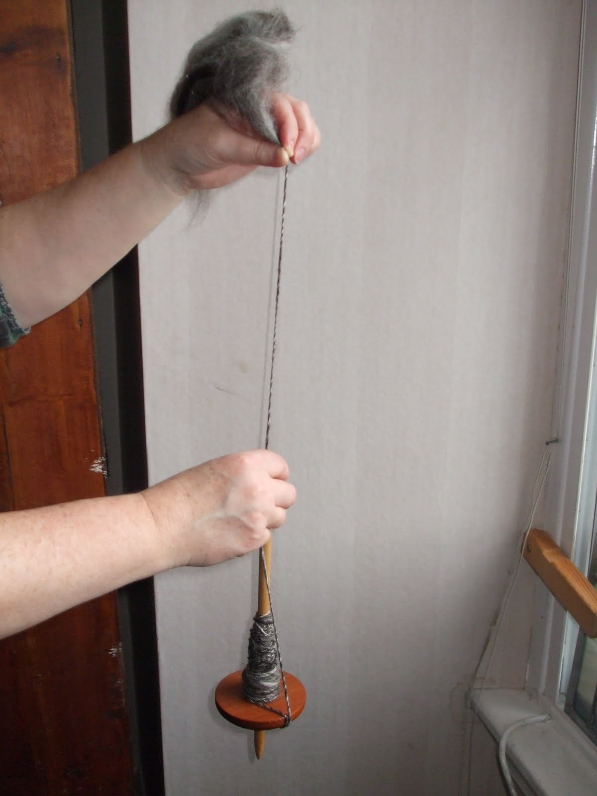 Perfect weather for spinning and knitting New Dates