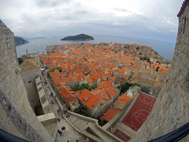 Dubrovnik Old Town from City Walls Dubrovnik Old Town from City Walls