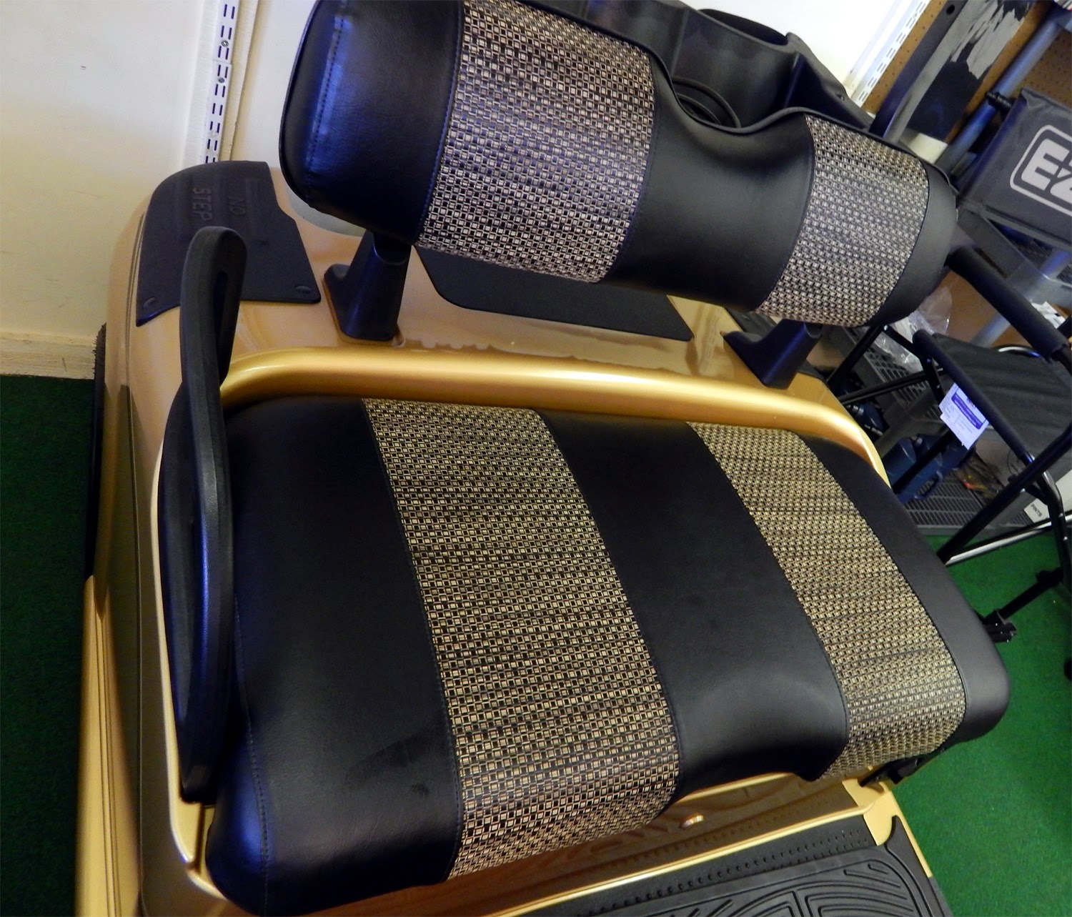 Bentley Continental GT II EZGO golf cart at West Coast Golf Cars, Sun