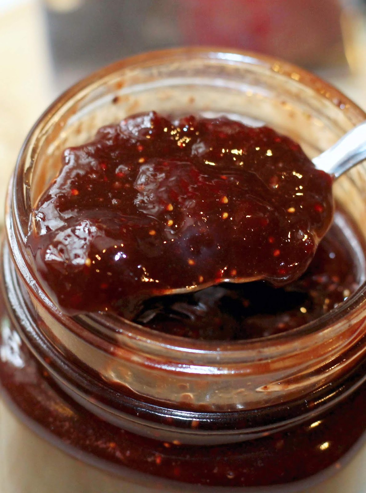 Cooking With Mary and Friends Dark Chocolate Strawberry Jam