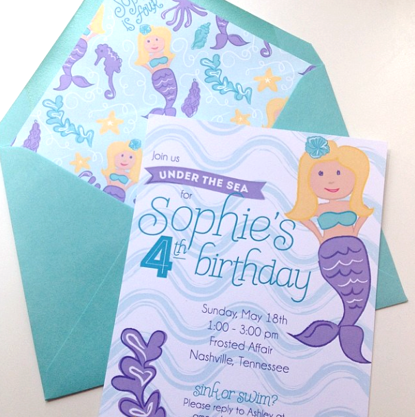 Under the Sea Mermaid Birthday!