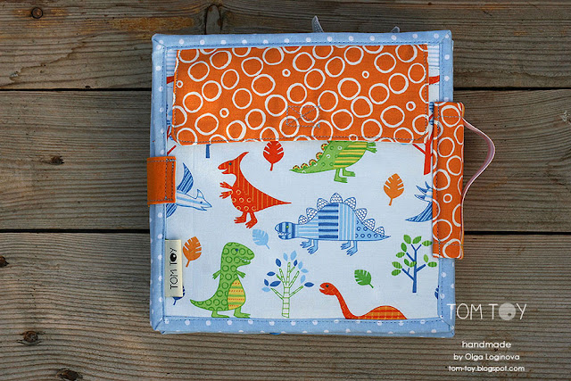 Quiet book for Xavier Jr Handmade by TomToy