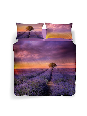 LAVENDER SUNSET CALEFFI CONJUNTO FUNDA NORDICA LAVENDER SUNSET CALEFFI CONJUNTO FUNDA NORDICA