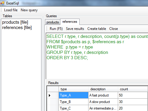 Leone dev: SQL query on spreadsheet