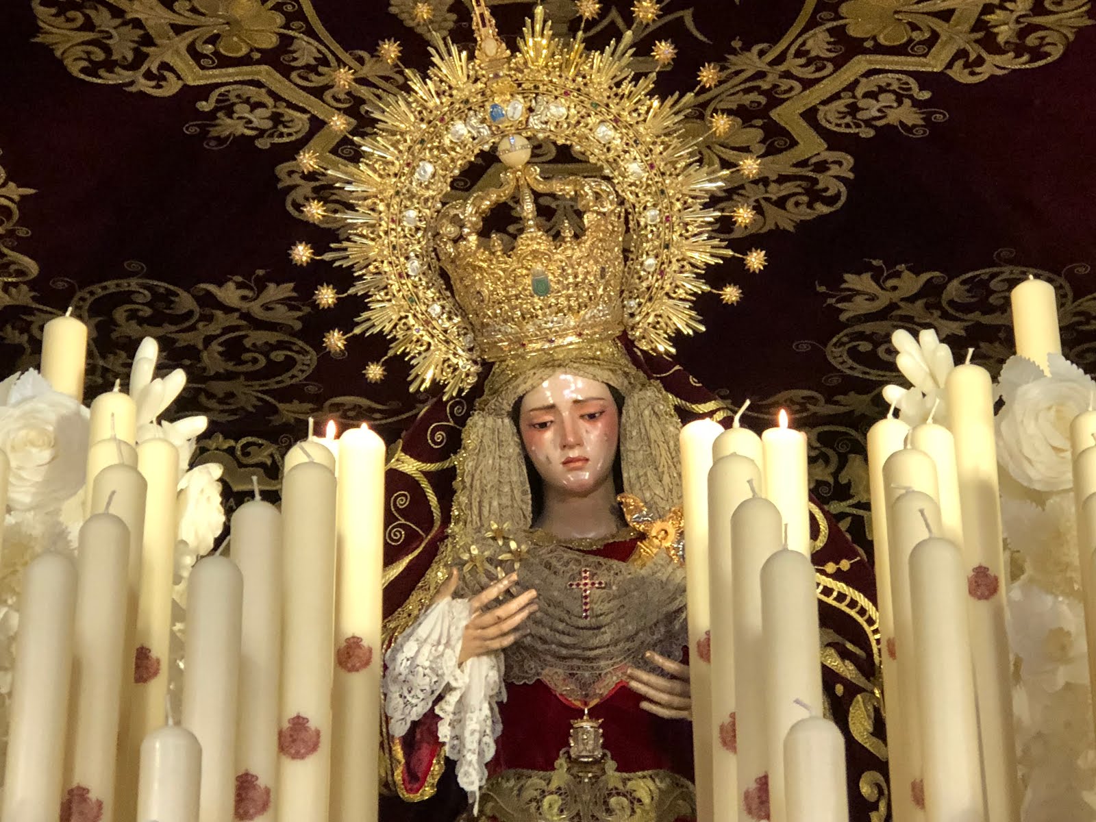 Virgen de los Dolores, Camas.