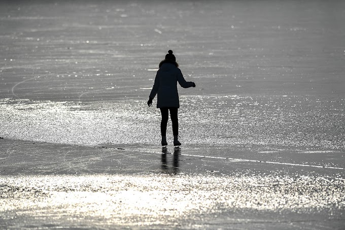 Befagyott a Velencei-tó, de tilos a jegére lépni