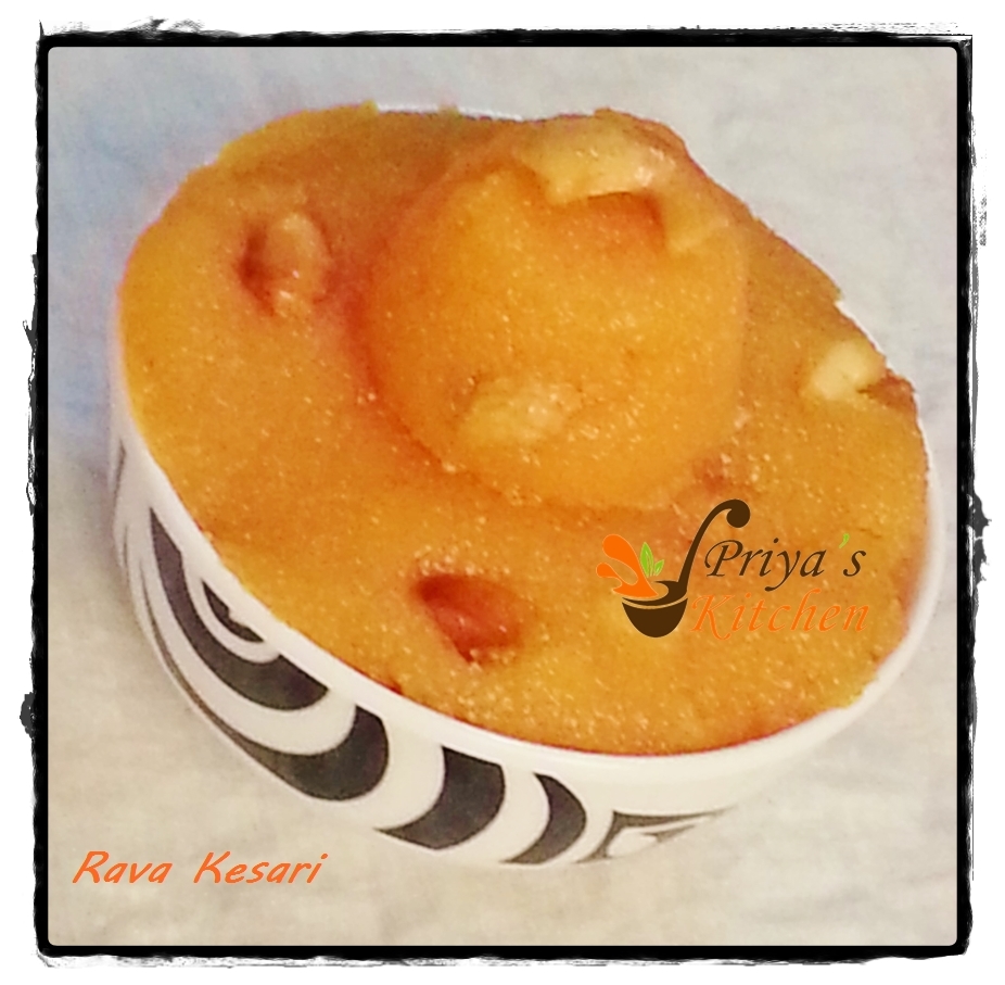 Priya's Kitchen Rava Kesari