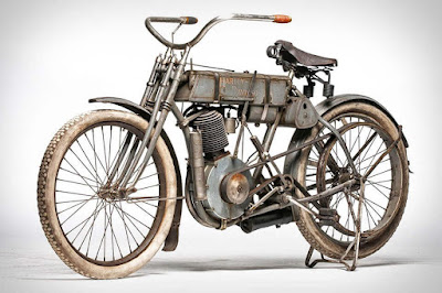 Motor Harley Davidson Strap Tank 1907